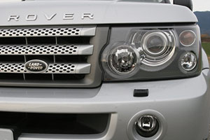 Land Rover front section